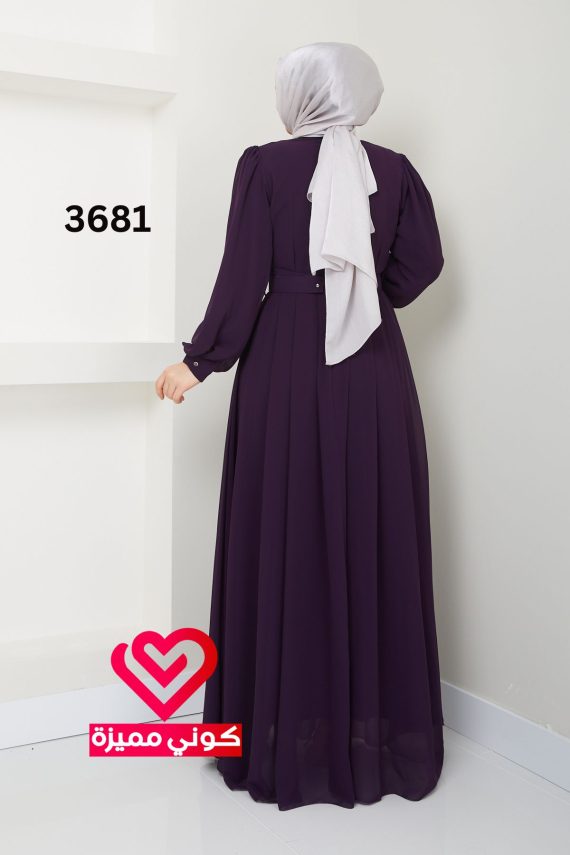 فستان 3681 ليلكي