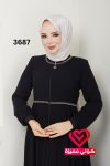 عباة كلوش 3687 اسود