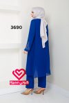طقم بنطلون 3690 نيلي