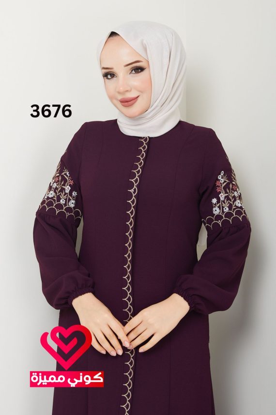 جلباب 3676 ليلكي