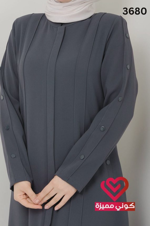 جلباب 3680 رمادي