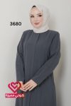 جلباب 3680 رمادي