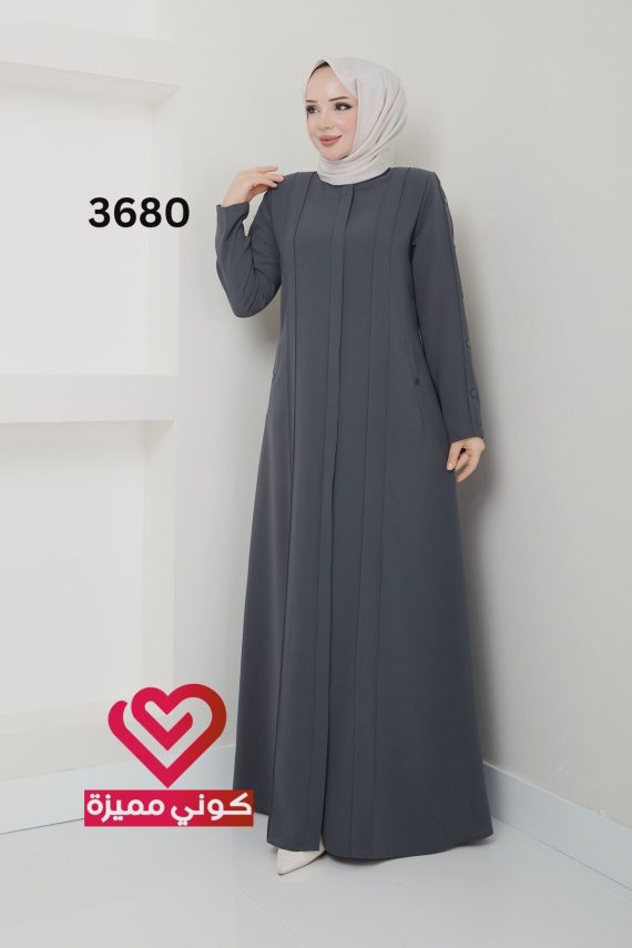 جلباب 3680 رمادي