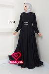 فستان 3681 اسود