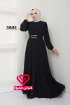 فستان 3681 اسود