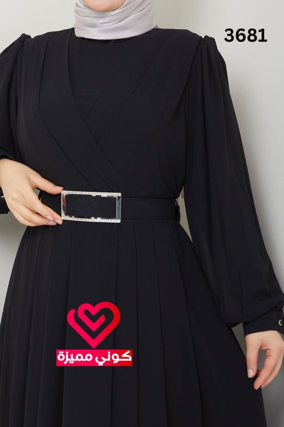 فستان 3681 اسود