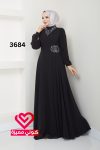 فستان 3684 اسود