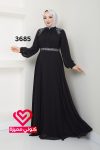 فستان 3685 اسود