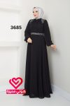 فستان 3685 اسود