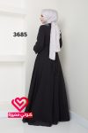 فستان 3685 اسود