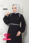 فستان 3685 اسود