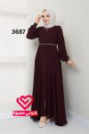 عباة كلوش 3687 عنابي