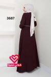 عباة كلوش 3687 عنابي