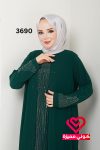 طقم بنطلون 3690 زيتي