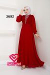 فستان 3692 احمر