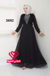 فستان 3692 اسود