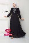 فستان 3692 اسود