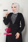 فستان 3692 اسود