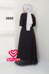 فستان 3692 اسود