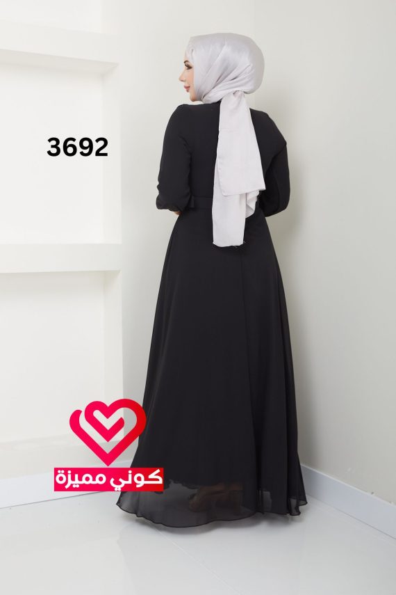 فستان 3692 اسود