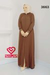 عباة 3663 عسلي