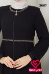 عباة كلوش 3687 اسود