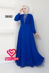 فستان 3692 نيلي