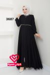 عباة كلوش 3687 اسود