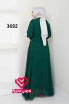 فستان 3692 زيتي