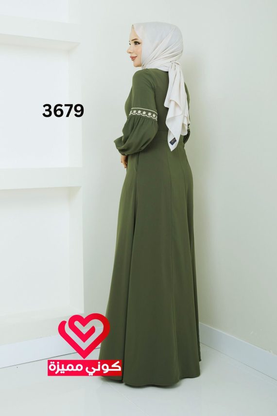 جلباب 3679 زيتي