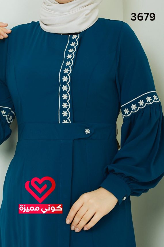 جلباب 3679 تركواز