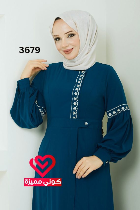 جلباب 3679 تركواز