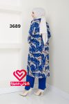 طقم ثلاث قطع 3689 نيلي