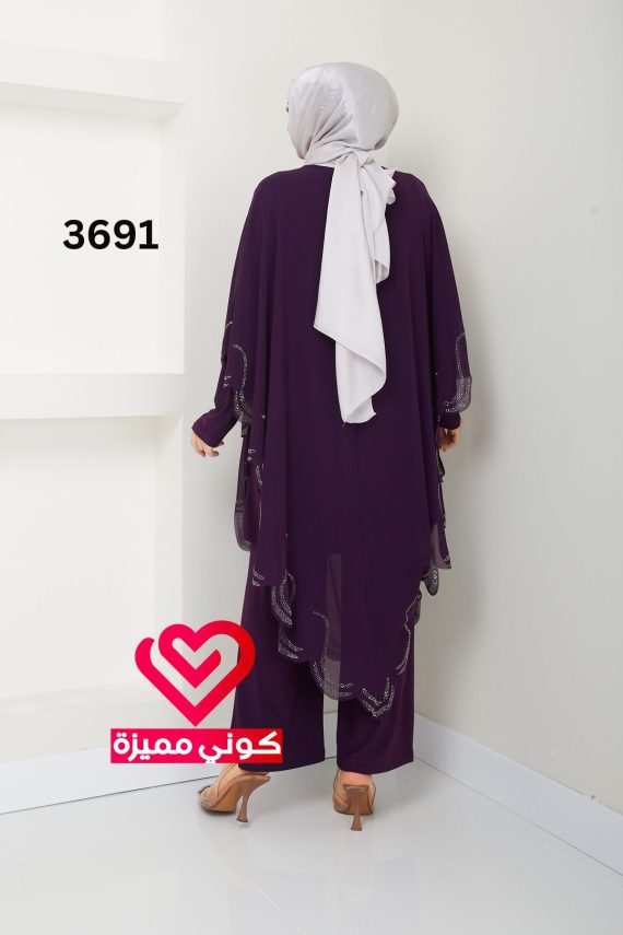 طقم بنطلون 3691 ليلكي
