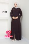 جلباب 3682 عنابي