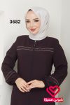 جلباب 3682 عنابي