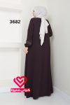 جلباب 3682 عنابي