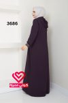 عباة 3686 ليلكي
