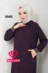 عباة 3686 ليلكي