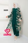 طقم ثلاث قطع 3689 زيتي