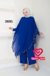 طقم بنطلون 3691 نيلي