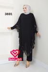 طقم بنطلون 3691 اسود