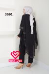 طقم بنطلون 3691 اسود