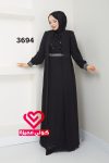 فستان 3694 اسود
