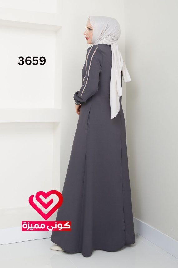 جلباب 3659 رمادي