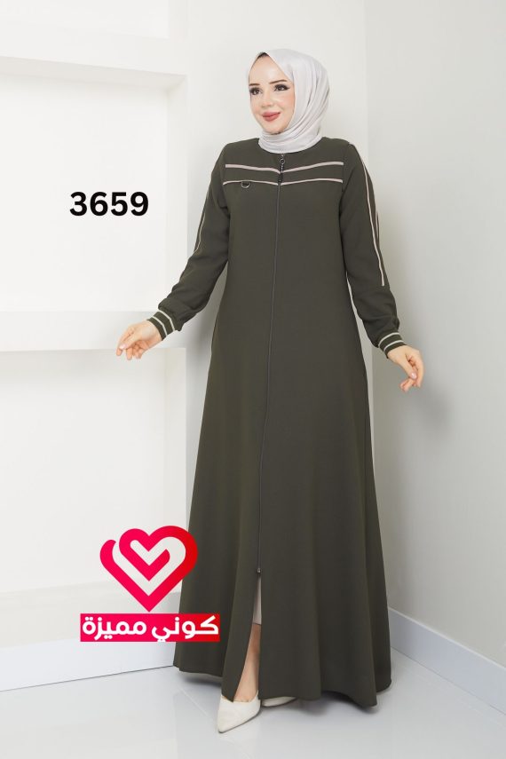 جلباب 3659 زيتي