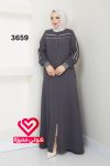جلباب 3659 رمادي