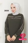 جلباب 3659 زيتي