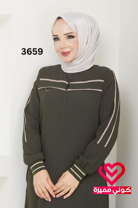 جلباب 3659 زيتي