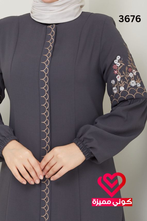 جلباب 3676 رمادي